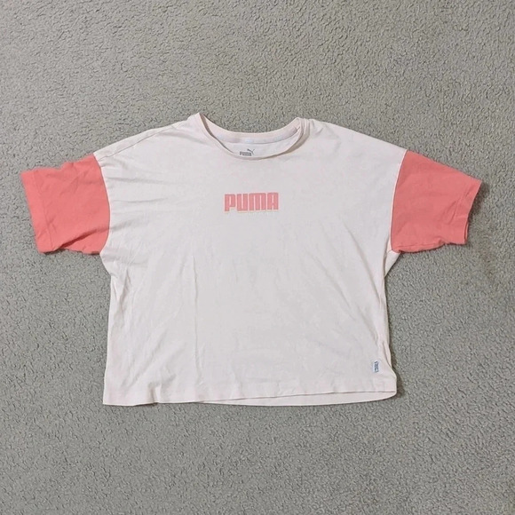 PUMA Rebel Fashion Tee Cloud, Color Pink Size M - Picture 3 of 8